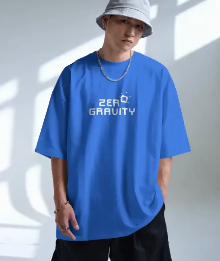 Zero Gravity Premium Oversized T-Shirt for Men